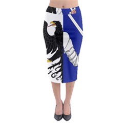 Flag Of Connacht Midi Pencil Skirt