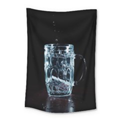 Glass Water Liquid Background Small Tapestry