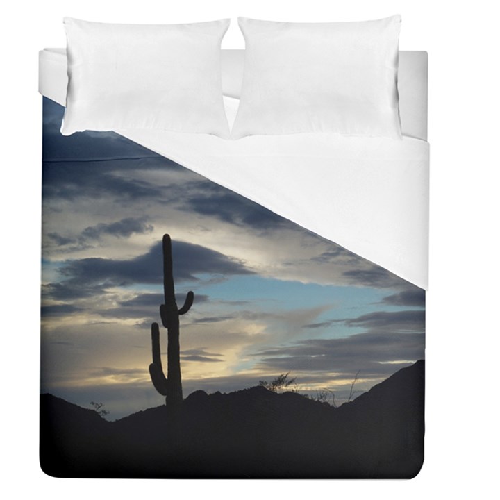 Cactus Sunset Duvet Cover (Queen Size)