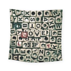 Love Square Tapestry (small)