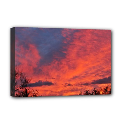 Arizona Sky Deluxe Canvas 18  X 12   by JellyMooseBear