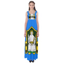 Flag Of Mide Empire Waist Maxi Dress