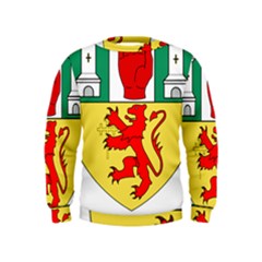 County Antrim Coat Of Arms Kids  Sweatshirt by abbeyz71
