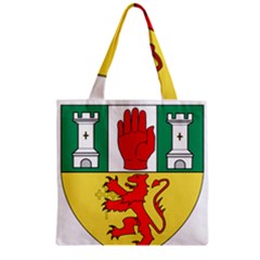 County Antrim Coat Of Arms Zipper Grocery Tote Bag by abbeyz71