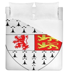 County Carlow Coat Of Arms Duvet Cover (queen Size)