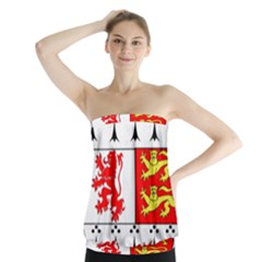 County Carlow Coat Of Arms Strapless Top