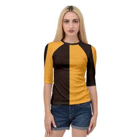 Flag Of County Kilkenny Quarter Sleeve Tee by abbeyz71