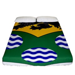 County Leitrim Coat of Arms Fitted Sheet (King Size)