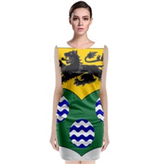 County Leitrim Coat of Arms Classic Sleeveless Midi Dress