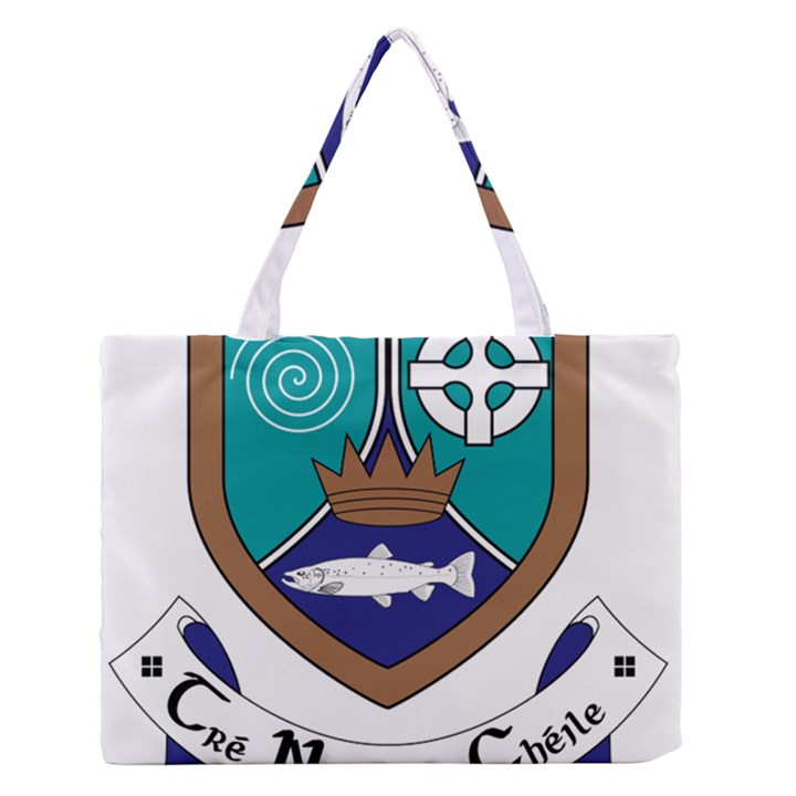 County Meath Coat of Arms Medium Zipper Tote Bag