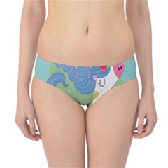 Unicorn Hipster Bikini Bottoms by Mjdaluz