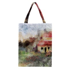 Old Spanish Village Classic Tote Bag by digitaldivadesigns