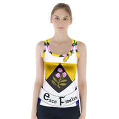 County Offaly Coat of Arms  Racer Back Sports Top