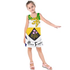 County Offaly Coat of Arms  Kids  Sleeveless Dress