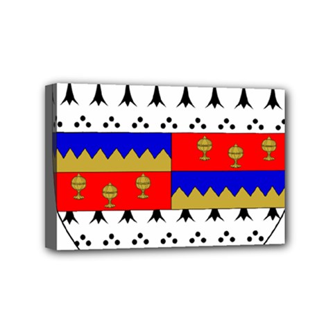 County Tipperary Coat Of Arms  Mini Canvas 6  X 4 