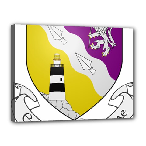 County Wexford Coat Of Arms  Canvas 16  X 12 