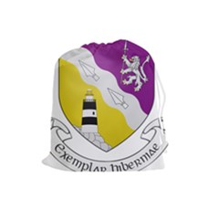 County Wexford Coat Of Arms  Drawstring Pouches (large)  by abbeyz71