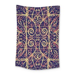 Tribal Ornate Pattern Small Tapestry by dflcprints