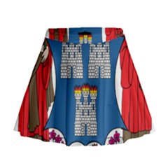 City Of Dublin Coat Of Arms  Mini Flare Skirt by abbeyz71