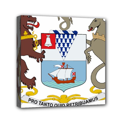 Coat Of Arms Of Belfast  Mini Canvas 6  X 6 