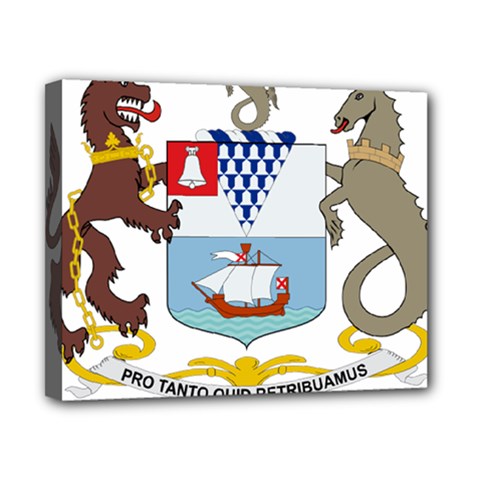 Coat Of Arms Of Belfast  Canvas 10  X 8  by abbeyz71