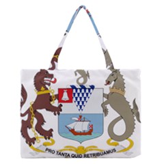 Coat Of Arms Of Belfast  Medium Zipper Tote Bag by abbeyz71