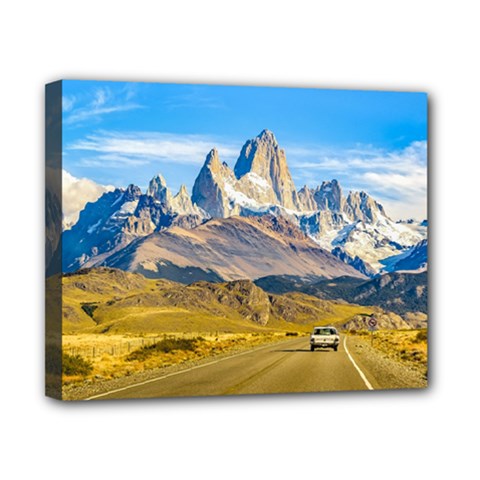 Snowy Andes Mountains, El Chalten, Argentina Canvas 10  X 8  by dflcprints