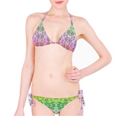 Summer Bloom In Festive Mood Bikini Set by pepitasart