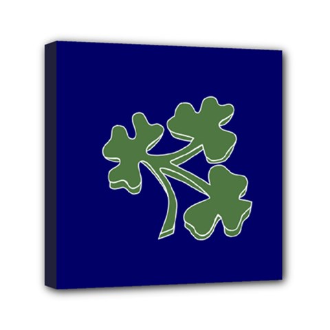 Flag Of Ireland Cricket Team Mini Canvas 6  X 6  by abbeyz71