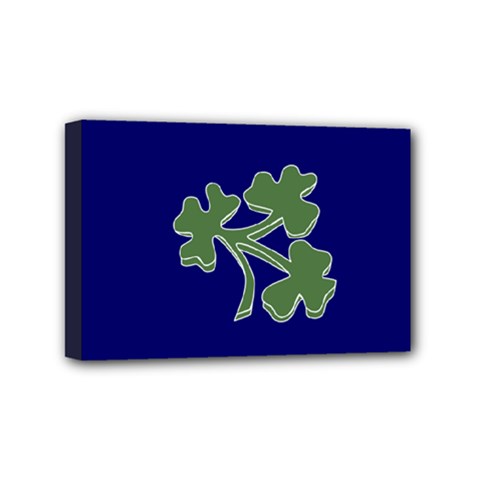 Flag Of Ireland Cricket Team Mini Canvas 6  X 4 