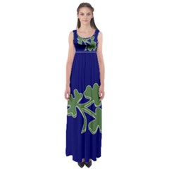 Flag Of Ireland Cricket Team  Empire Waist Maxi Dress by abbeyz71