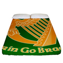 Erin Go Bragh Banner Fitted Sheet (king Size) by abbeyz71