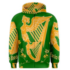 Erin Go Bragh Banner Men s Zipper Hoodie by abbeyz71