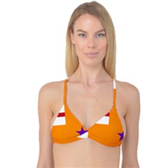 Flag Of The Orange Order Reversible Tri Bikini Top by abbeyz71