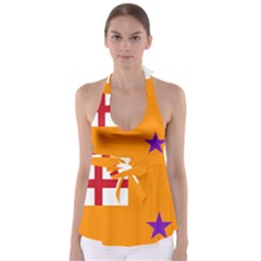 Flag Of The Orange Order Babydoll Tankini Top by abbeyz71