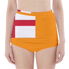 Flag Of The Orange Order High-waisted Bikini Bottoms by abbeyz71
