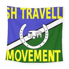 Flag Of The Irish Traveller Movement Square Tapestry (large) by abbeyz71