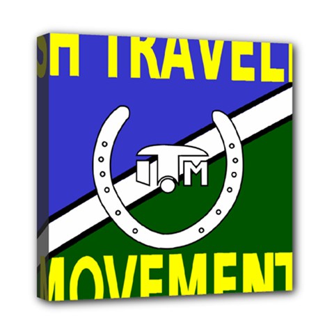 Flag Of The Irish Traveller Movement Mini Canvas 8  X 8  by abbeyz71