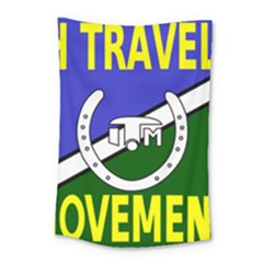 Flag Of The Irish Traveller Movement Small Tapestry by abbeyz71