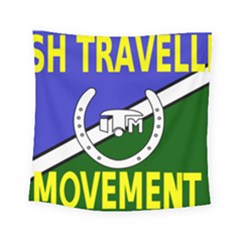 Flag Of The Irish Traveller Movement Square Tapestry (small) by abbeyz71