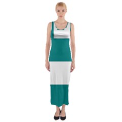 Flag Of Fenian Brotherhood Fitted Maxi Dress by abbeyz71