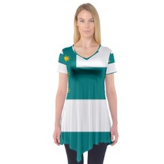 Flag Of Fenian Brotherhood Short Sleeve Tunic  by abbeyz71