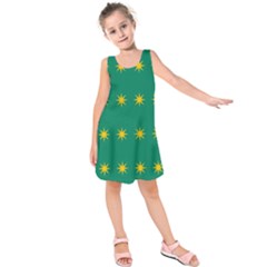 32 Stars Fenian Flag Kids  Sleeveless Dress