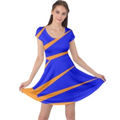 Sunburst Flag Cap Sleeve Dresses by abbeyz71