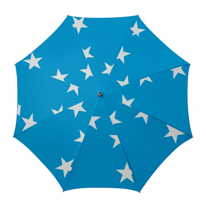 Starry Plough Flag Golf Umbrellas