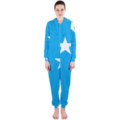 Starry Plough Flag Hooded Jumpsuit (ladies)  by abbeyz71