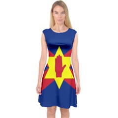 Flag Of The Ulster Nation Capsleeve Midi Dress by abbeyz71