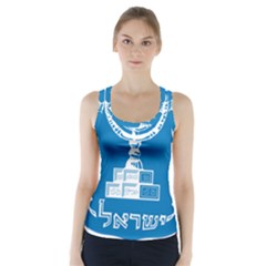 Emblem Of Israel Racer Back Sports Top by abbeyz71