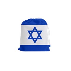 Flag Of Israel Drawstring Pouches (small)  by abbeyz71