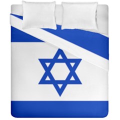 Flag Of Israel Duvet Cover Double Side (california King Size) by abbeyz71